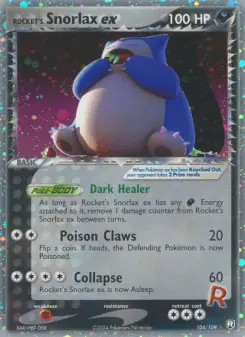 Rocket's Snorlax ex (Team Rocket Returns 104/109)