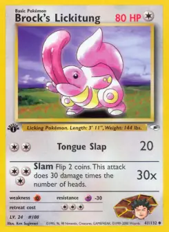 Brock's Lickitung (Gym Heroes 41/132)