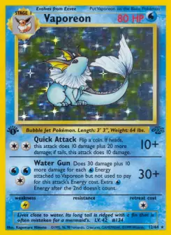 Vaporeon (Jungle 12/64)