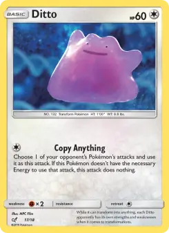 Ditto (Detective Pikachu 17/18)