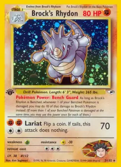 Brock's Rhydon (Gym Heroes 2/132)