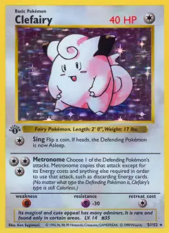Clefairy (Base Set 5/102)