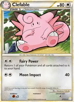 Clefable (HeartGold SoulSilver 3/123)