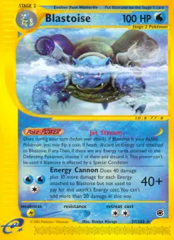 Blastoise (Expedition Base Set 37/165)