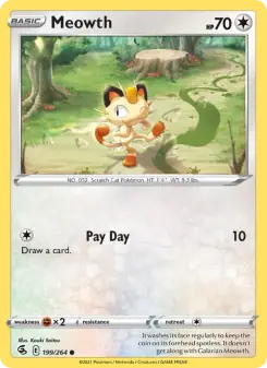 Meowth (Fusion Strike 199/264)