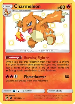 Charmeleon (Hidden Fates Shiny Vault SV7)
