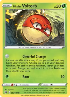 Hisuian Voltorb (Astral Radiance 002/189)