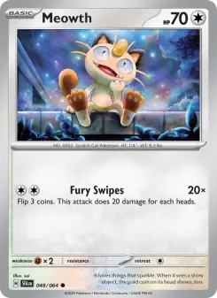 Meowth (Shrouded Fable 048/64)