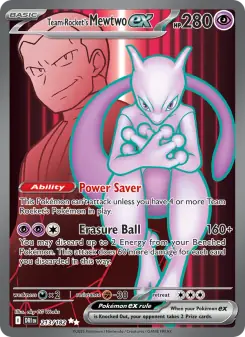 Team Rocket's Mewtwo ex (Destined Rivals 213/182)