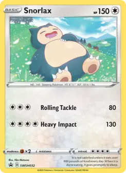 Snorlax (SWSH Black Star Promos SWSH032)