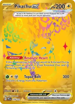 Pikachu ex (Prismatic Evolutions 179/131)