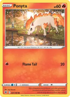 Ponyta (Astral Radiance 021/189)