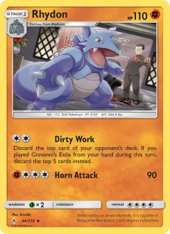 Rhydon (Unbroken Bonds 94/214)