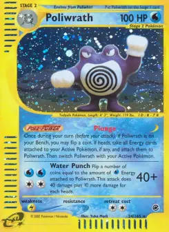 Poliwrath (Expedition Base Set 24/165)
