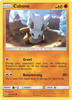 Cubone (Unified Minds 105/236)
