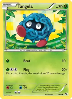 Tangela (Legendary Treasures 1/113)