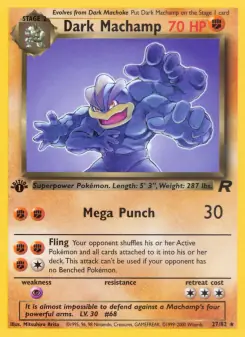 Dark Machamp (Team Rocket 27/82)