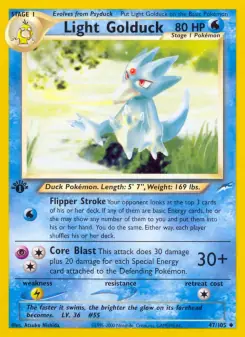 Light Golduck (Neo Destiny 47/105)