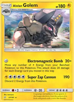 Alolan Golem (Team Up 37/181)