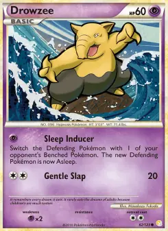 Drowzee (HeartGold SoulSilver 62/123)