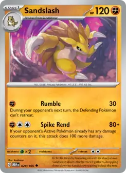 Sandslash (151 028/165)