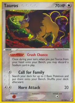 Tauros (Crystal Guardians 12/100)