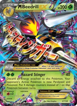M Beedrill-EX (XY Black Star Promos XY158)