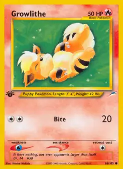 Growlithe (Neo Destiny 68/105)