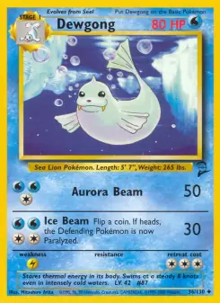 Dewgong (Base Set 2 36/130)