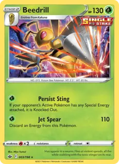 Beedrill (Chilling Reign 3/198)