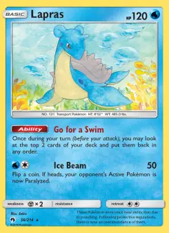 Lapras (Lost Thunder 56/214)