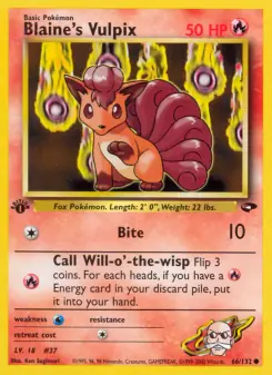 Blaine's Vulpix (Gym Challenge 66/132)