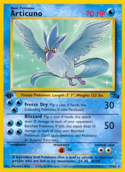 Articuno (Fossil 17/62)
