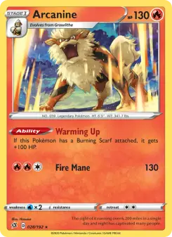 Arcanine (Rebel Clash 28/192)