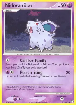 Nidoran♀ (Mysterious Treasures 91/123)