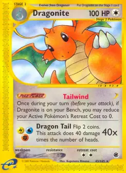 Dragonite (Expedition Base Set 43/165)
