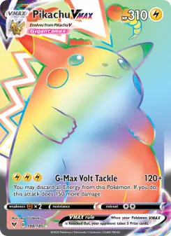Pikachu VMAX (Vivid Voltage 188/185)