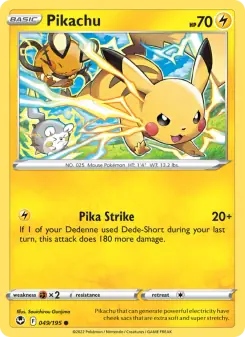 Pikachu (Silver Tempest 049/195)