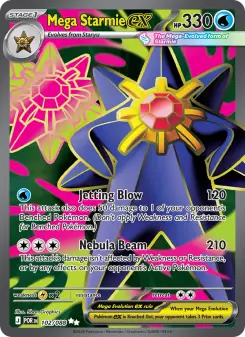 Mega Starmie ex (Perfect Order 102/88)