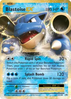 Blastoise EX (Evolutions 21/108)