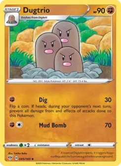 Dugtrio (Darkness Ablaze 85/189)