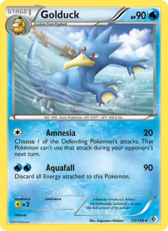 Golduck (Boundaries Crossed 35/149)