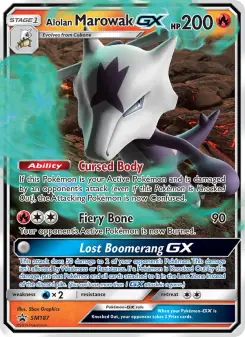 Alolan Marowak GX (SM Black Star Promos SM187)