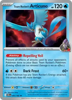 Team Rocket's Articuno (Destined Rivals 051/182)