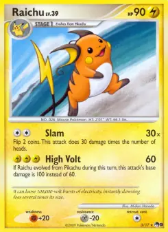 Raichu (POP Series 9 3/17)