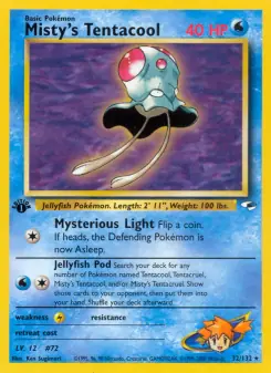 Misty's Tentacool (Gym Heroes 32/132)