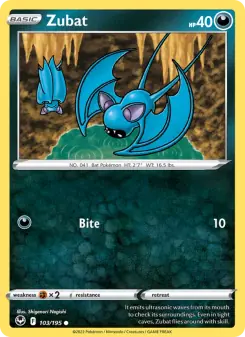 Zubat (Silver Tempest 103/195)
