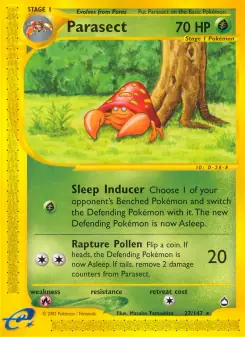 Parasect (Aquapolis 27/147)