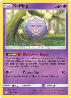 Koffing (Cosmic Eclipse 76/236)
