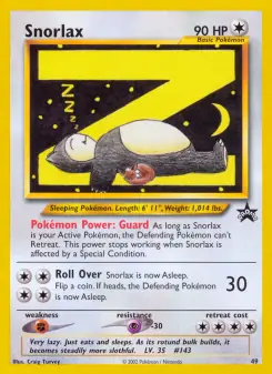 Snorlax (Wizards Black Star Promos 49/53)